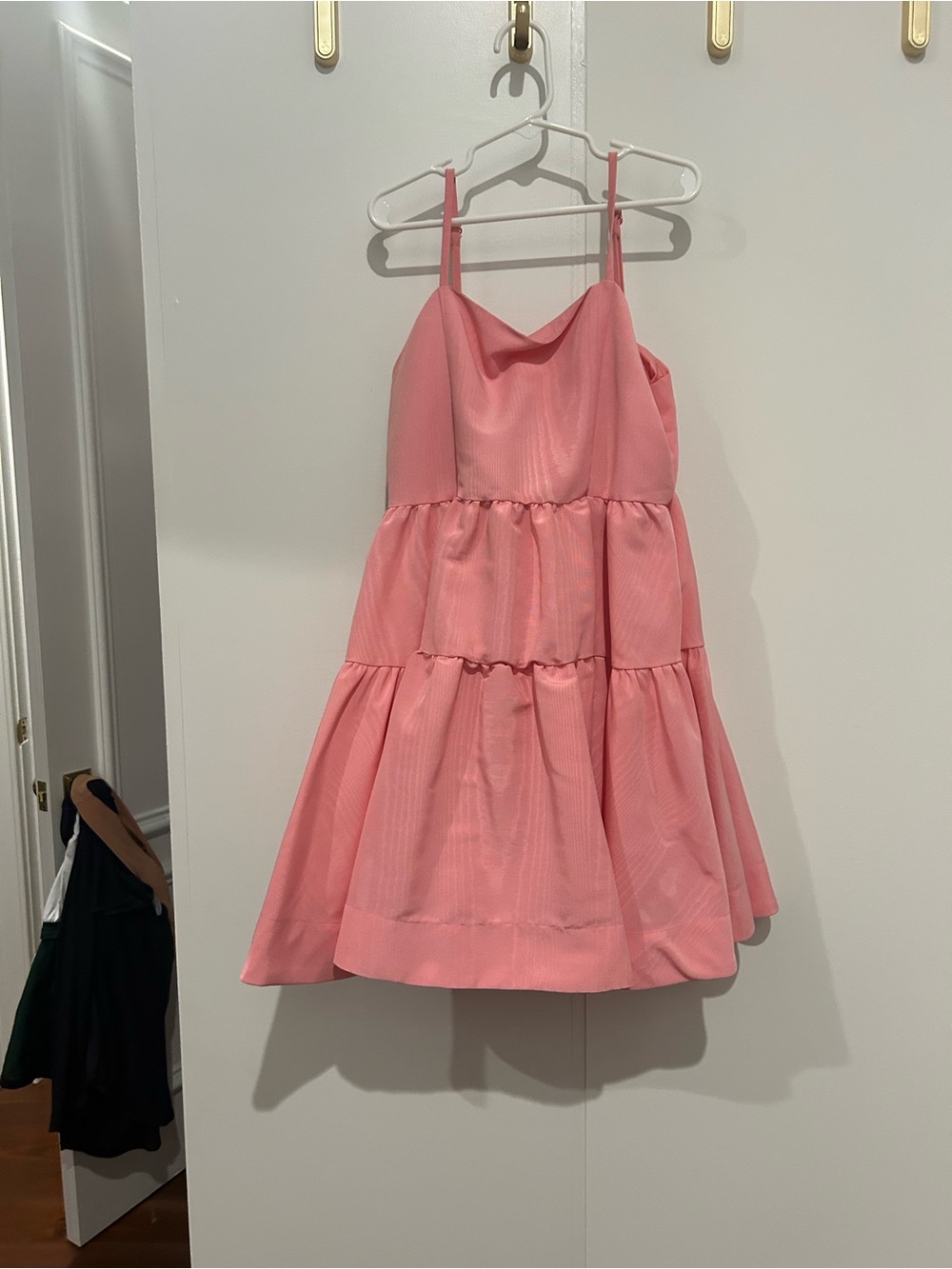 Rare Editions Pink Tiered Party Dress
